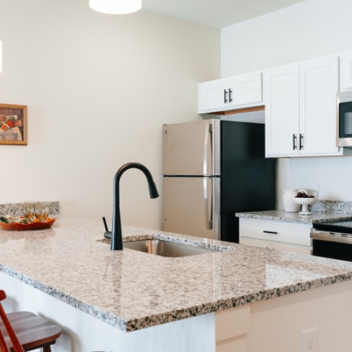 Spacious kitchen 